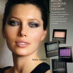 Jessica Biel Revlon summer 2011 eyeshadow ad campaign