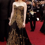 Jessica Chastain dress 2012 Oscars