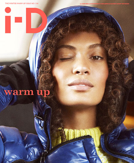 Joan Smalls i D Magazine Winter 2011 cover