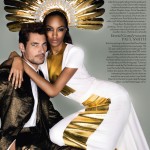 Jourdan Dunn David Ghandi outfits for the Olympics Closing Ceremony Vogue