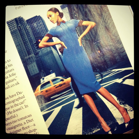 Jourdan Dunn’s Perfect Pose For Demarchelier, Vogue April 2012