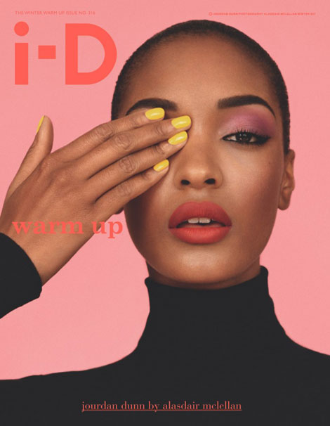Jourdan Dunn Is Flawless On The Cover Of i-D Winter 2011