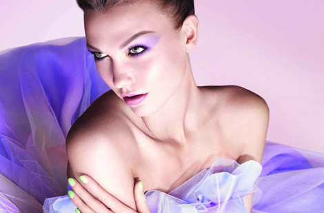 Karlie Kloss For Dior Spring 2012 Beauty Ad Campaign