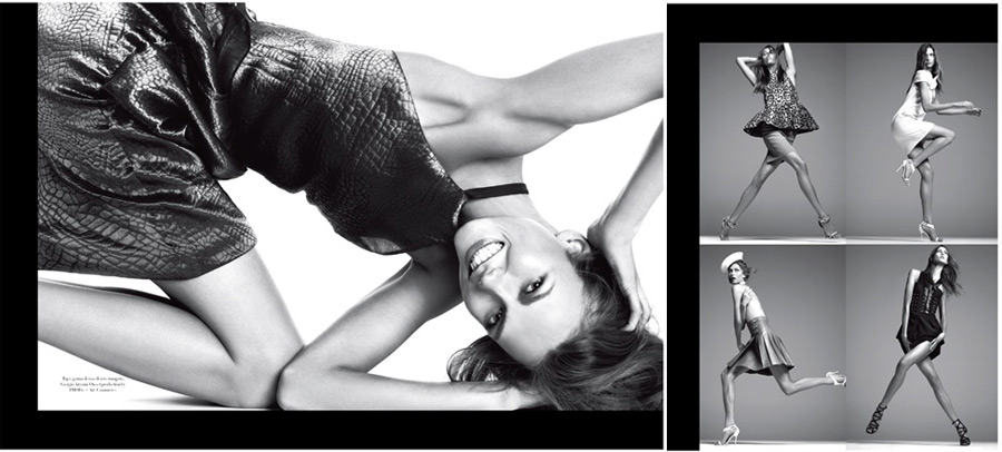 Karlie Kloss body Vogue Italia