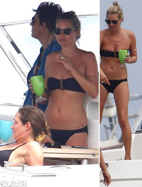Kate Moss French holiday