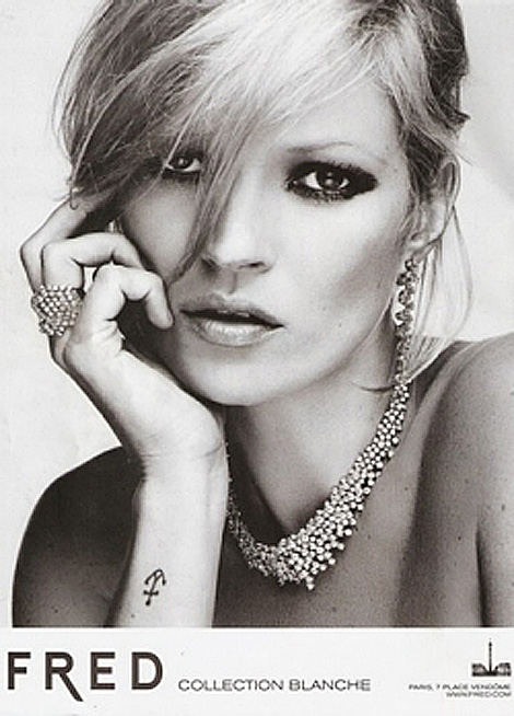 Kate Moss Jewelry collection Fred jewelry