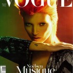 Kate Moss Vogue Paris December 2011 January 2012 cover Bowie