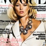 Kate Moss Vogue UK September 2009 cover