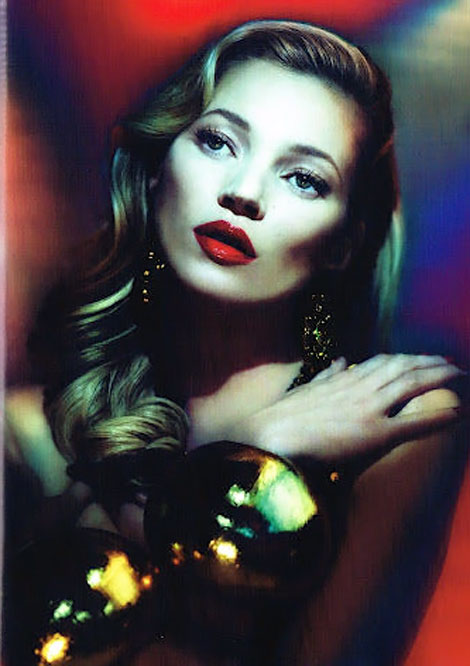 Kate Moss photographed by Mert and Marcus for Vogue