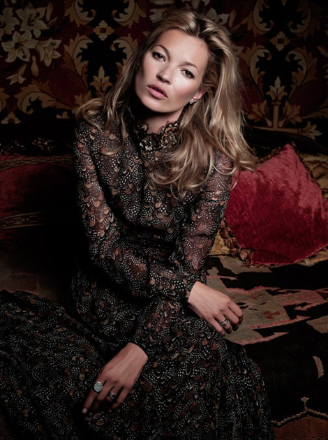 Kate Moss retouched in recent photos for Marie Claire