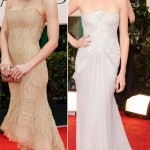 Katharine McPhee Shailene Woodley dresses 2012 Golden Globes