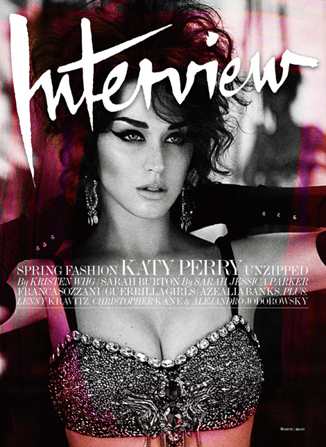 Katy Perry’s Interview March 2012 Cover
