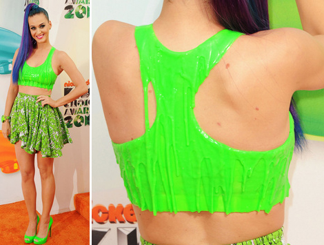Katy Perry’s Slime Disaster For Kids Choice Awards 2012