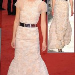 Keira Knightley Anna Karenina Premiere pale pink Chanel dress