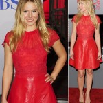 Kristen Bell 2012 People s Choice Awards red dress