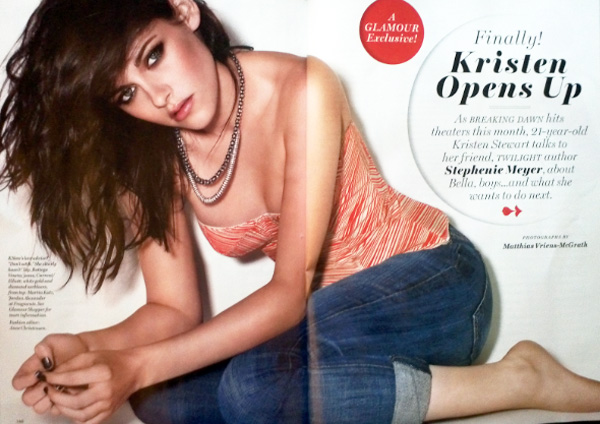 Kristen Stewart Glamour November 2011 pictures