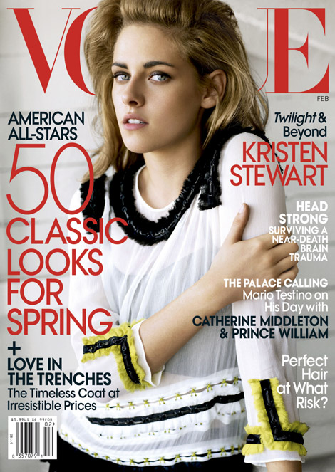 Kristen Stewart Vogue February 2011 cover
