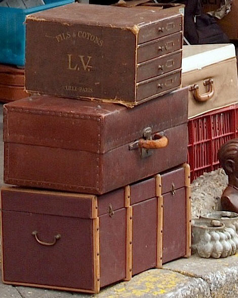 LV vintage trunk
