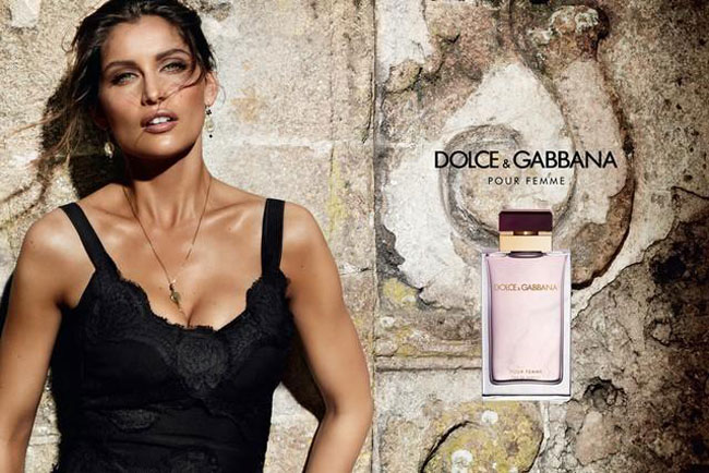 Laetitia Casta’s Perfect Tan: Dolce & Gabbana Pour Femme Perfume Ad Campaign