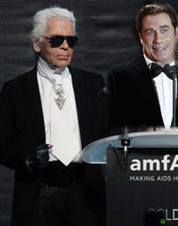 Karl Lagerfeld, Travolta And The Massages