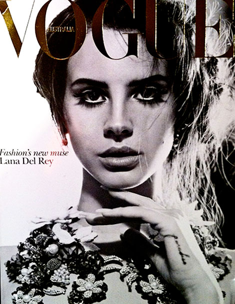 Lana Del Rey’s Vogue Australia’s October 2012 Inspired By Sylvia Plath