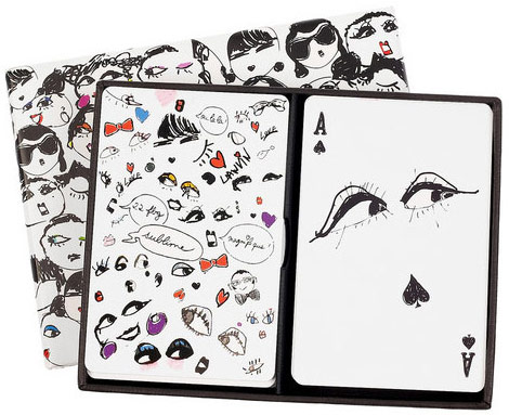Lanvin Playing Cards, Playful Christmas Present