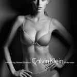Lara Stone Calvin Klein naked Glamour lingerie ad by Patrick Demarchelier
