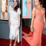 Lea Michele Demi Lovato Marchesa Dresses People s Choice Awards 2012