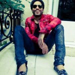 Lenny Kravitz designed TOMS shoes with lyrics from Let Love Rule