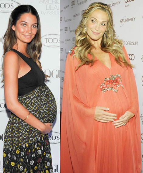 Congrats To Molly Sims And Lily Aldridge For Welcoming Their Babies!