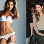 Lily Aldridge with or without baby bump