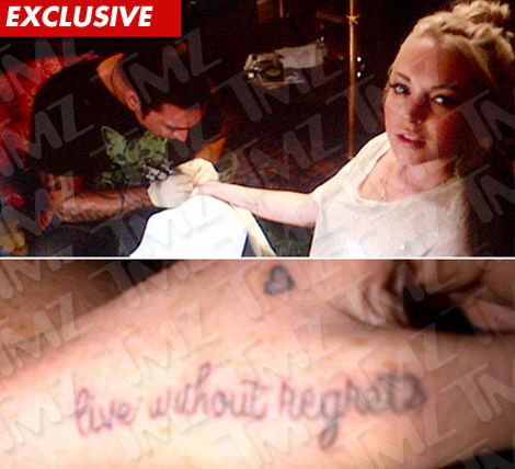 The New Must Have Tattoo: Live Without Regrets
