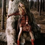 Lindsey Wixson Mulberry Fall 2012 campaign
