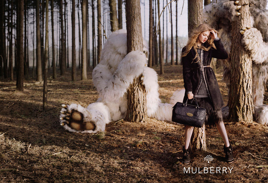 Lindsey Wixson Mulberry Where the Wild Things Are campaign