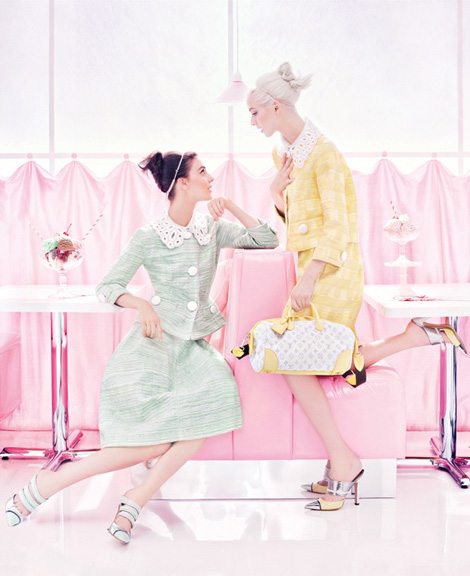 Louis Vuitton Spring Summer 2012 ad campaign