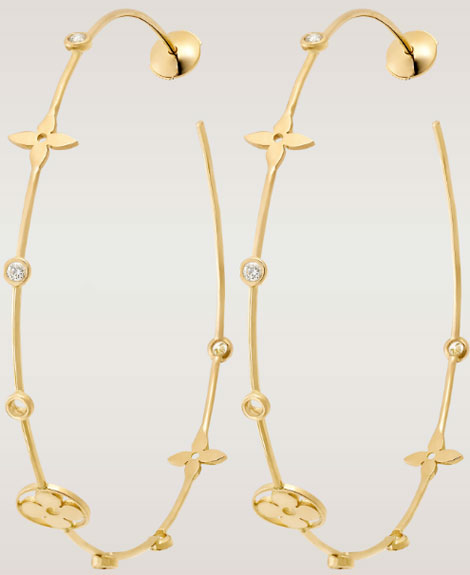Favorite Summer Earrings: Louis Vuitton Hoops