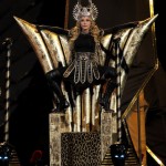 Madonna Egyptian Givenchy wardrobe Super Bowl 2012