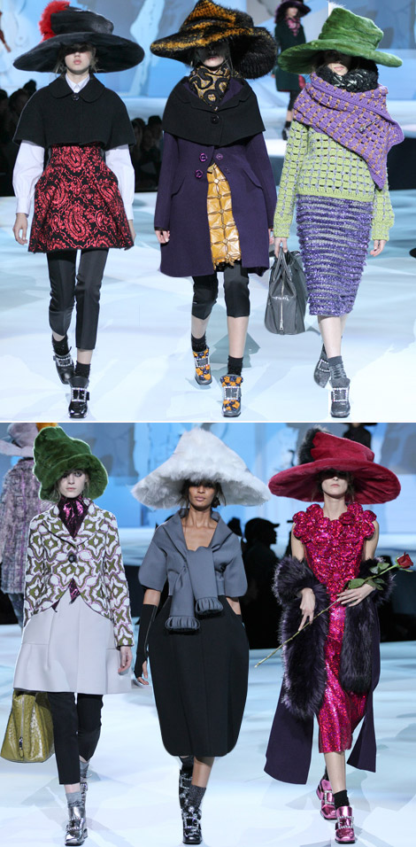 Mad Hatter’s Layers Patchwork: Marc Jacobs Fall 2012