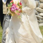 Margherita Missoni white wedding dress Giambattista Valli