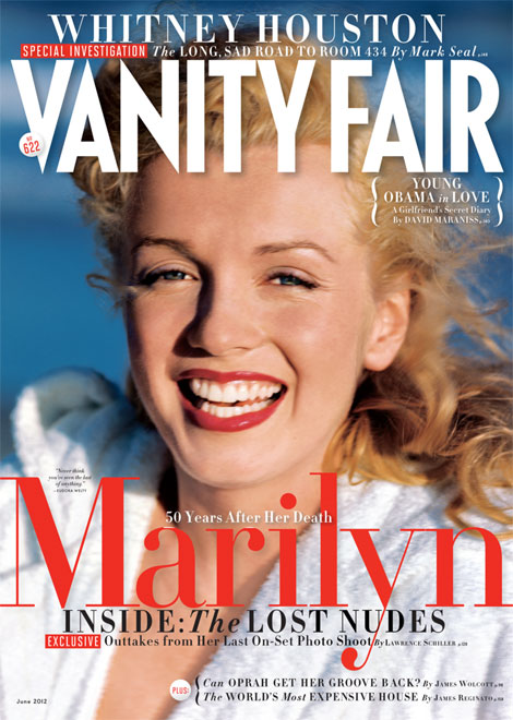 Marilyn Monroe never before seen pictures Vanity Fair June 2012