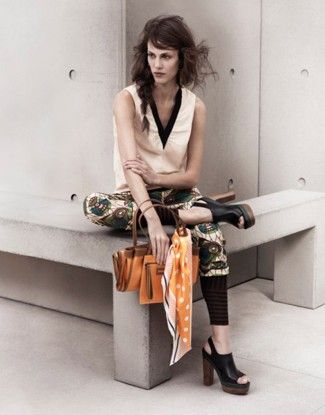 Marni H and M collection Aymeline Valade