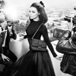 Mila Kunis Lady Dior bags 2012 Dior new ad campaign