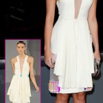 Miley Cyrus white dress 2012 People s Choice Awards