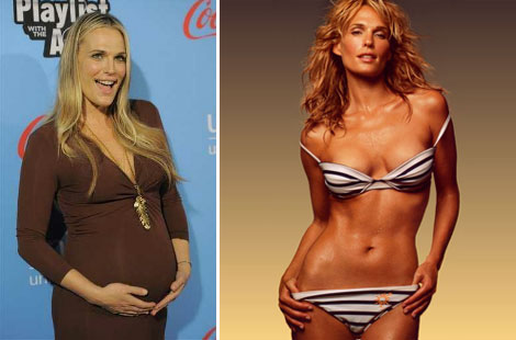 Molly Sims with or without baby bump