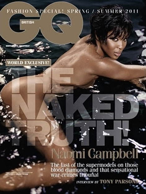 Naomi Campbell’s GQ UK March 2011
