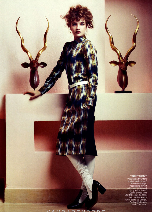 Natalia Vodianova Vogue May 2012