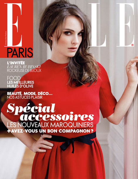 Natalie Portman’s Elle Paris Cover