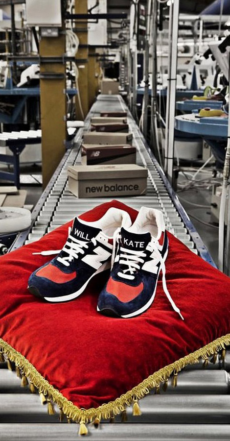 New Balance 576 Royal Wedding limited edition sneakers