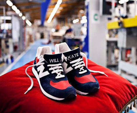 New Balance 576 William Kate limited edition sneakers