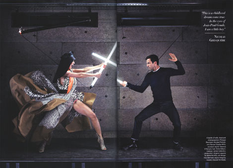 Charlotte Gainsbourg Fights Nicolas Ghesquiere For Jean Paul Goude